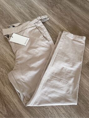 MAUVAIS Light Beige Men's Tailored Chinos